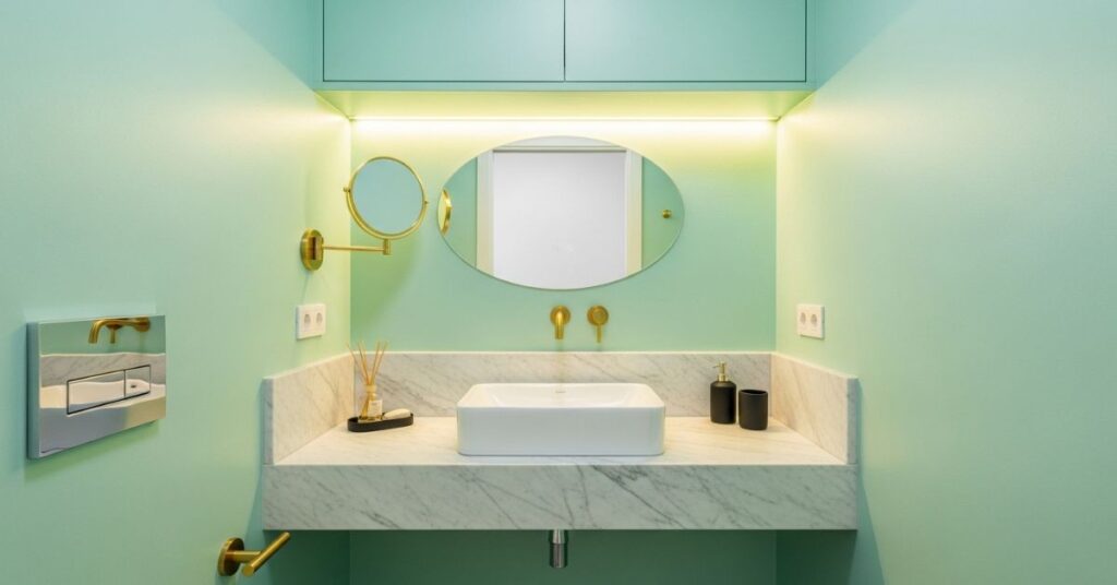 Mint Green and Marble Fresh Look