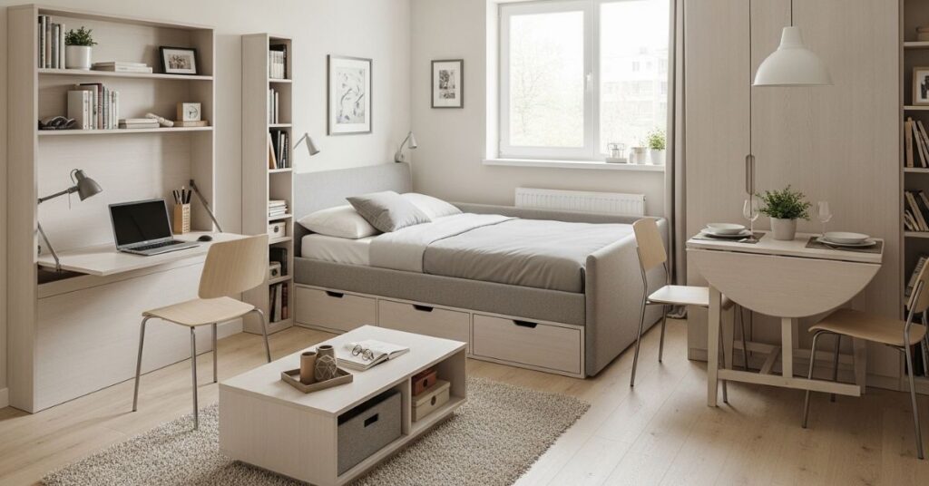 Multifunctional Spaces for Small Homes