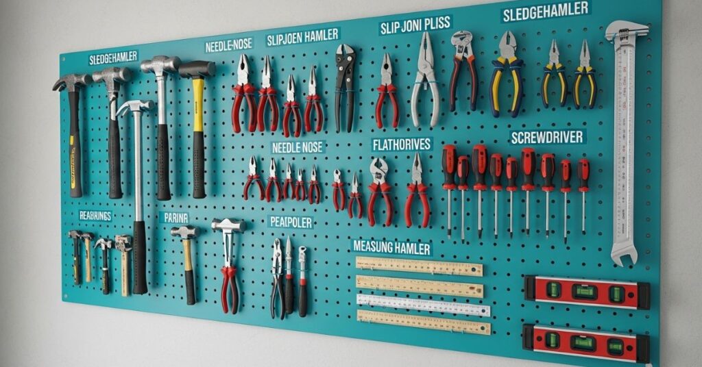 Organization Hacks: Tool Racks and Pegboards