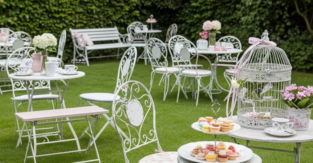 Pastel Color Spring Garden Party Theme