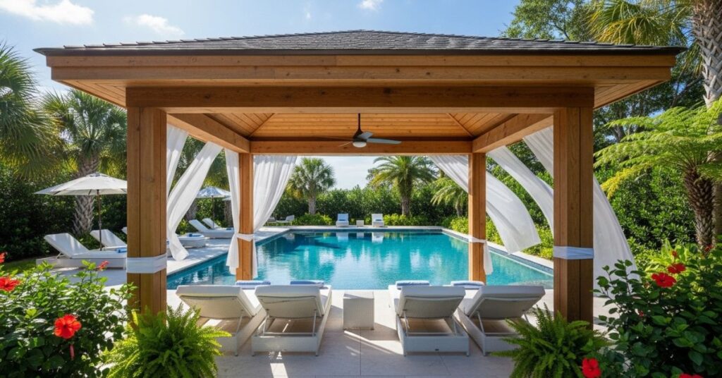 Poolside Luxury Pavilion