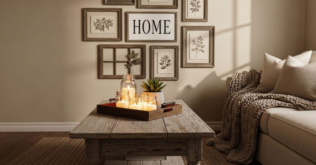 Rustic Farmhouse Decor Accents