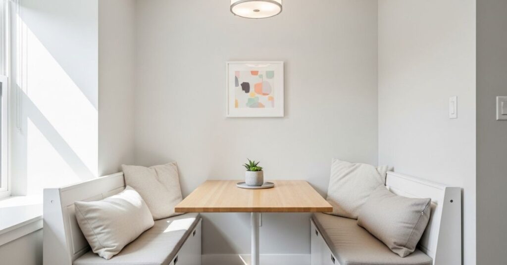 Small Apartment Space-Saving Nook