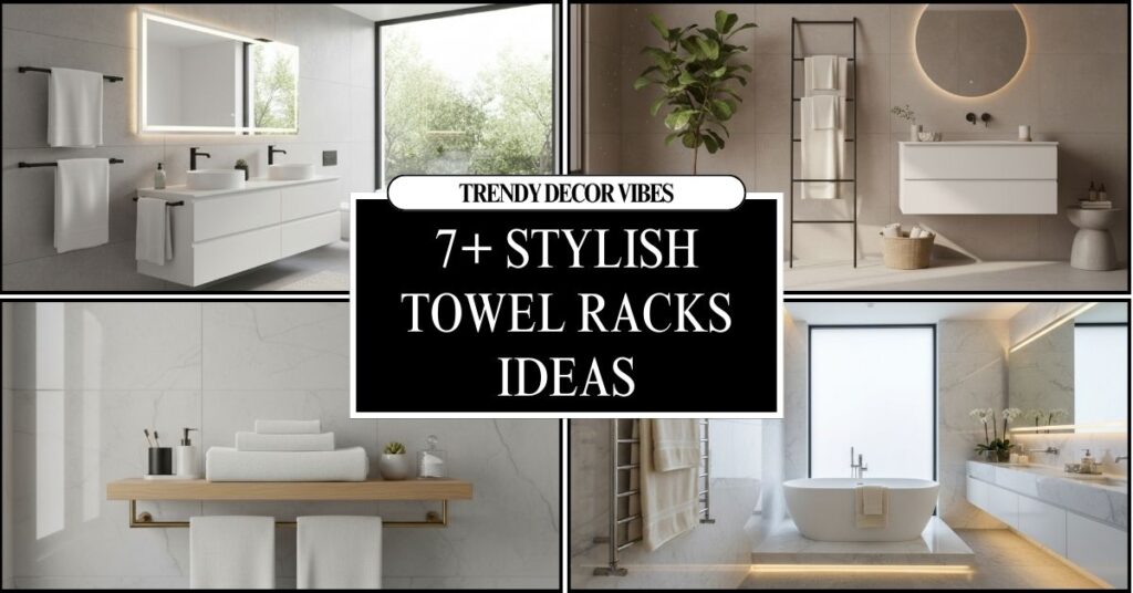 Stylish Towel Rack Ideas to Elevate Your Bathroom Design