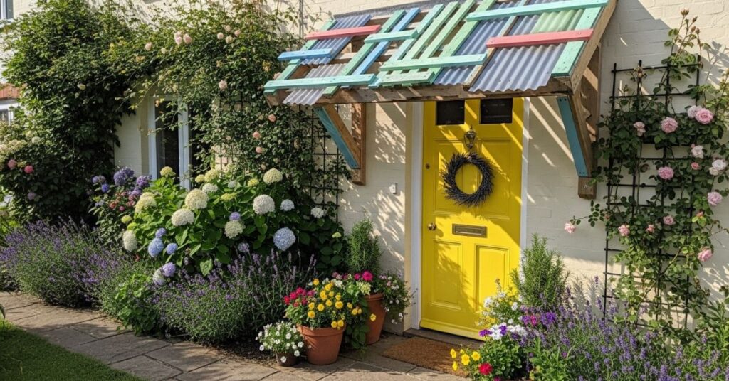 Upcycled Materials for DIY Awnings