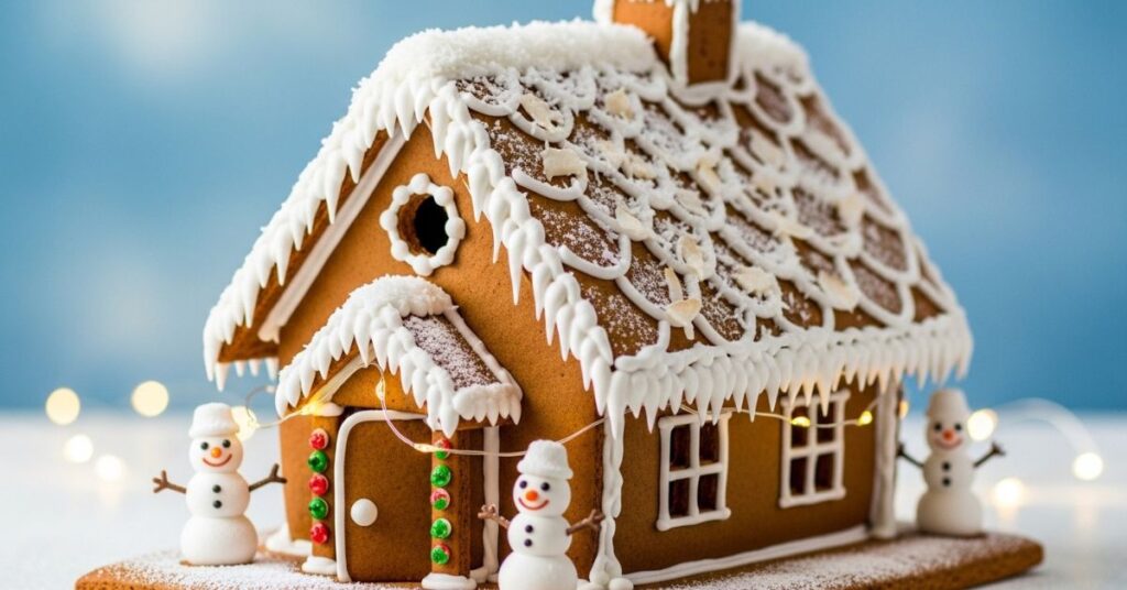 Winter Wonderland Gingerbread House