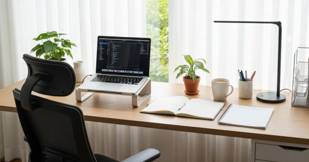 Work From Home Desk Setup Ideas for Productivity