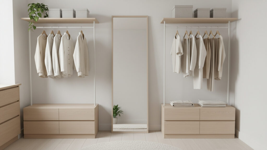 a Full-Length Mirror to Enhance Space and Style