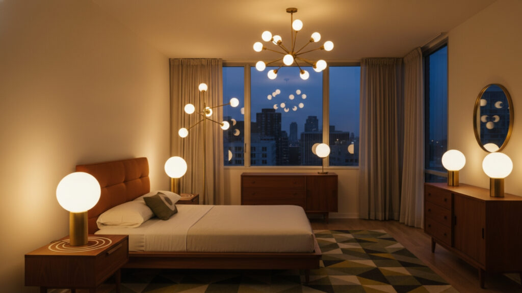 Add Iconic Mid Century Lighting Fixtures