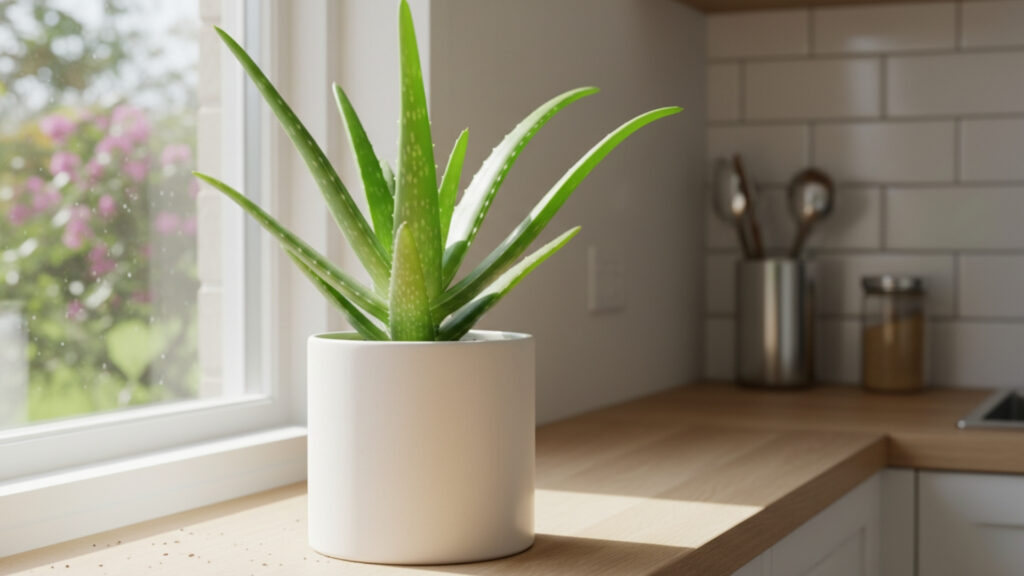 Aloe Vera for Medicinal Use and Air Purification