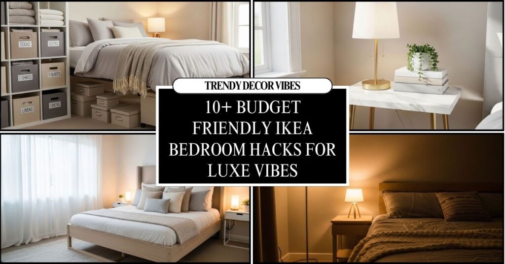 budget friendly ikea bedroom hacks