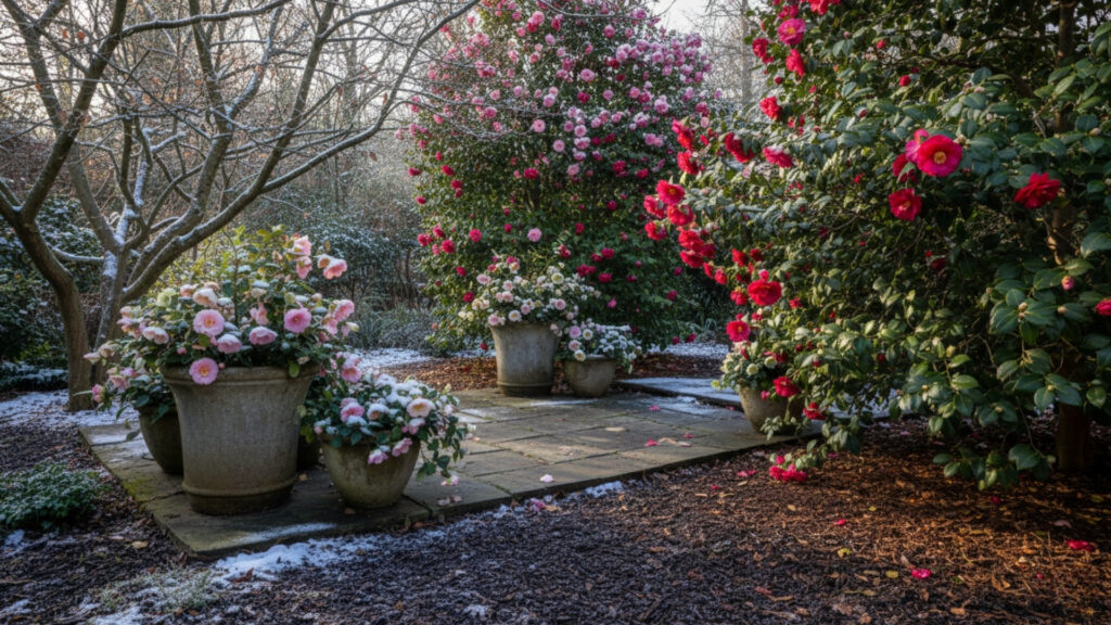 Camellias for Elegant, Long-Lasting Winter Blooms