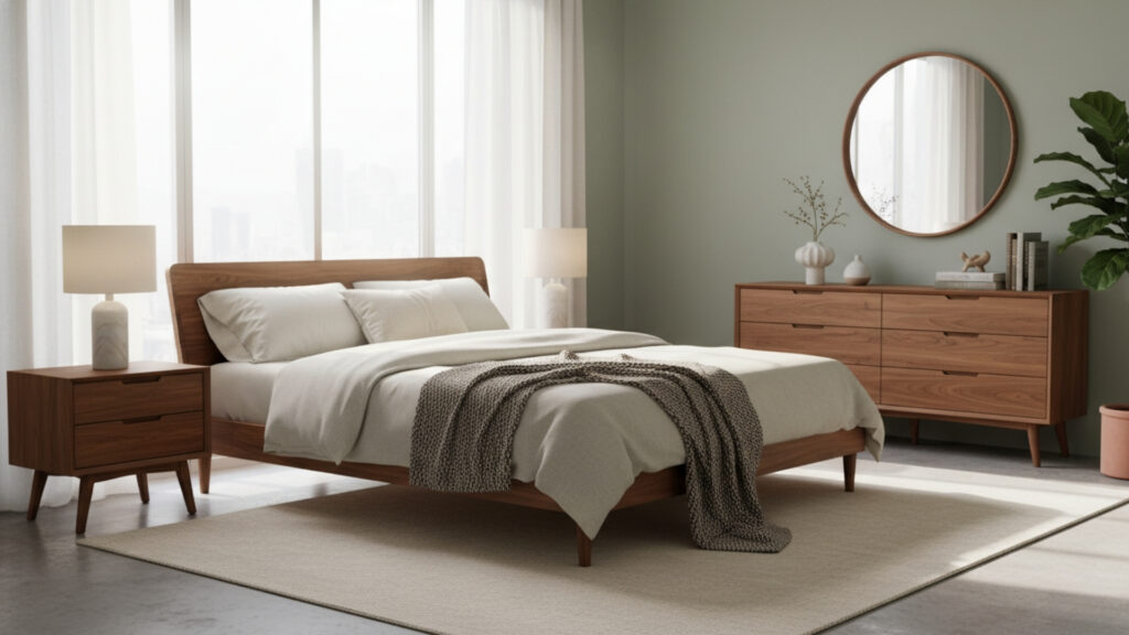 Choose Warm Wood Furniture for Authentic Mid Century Style