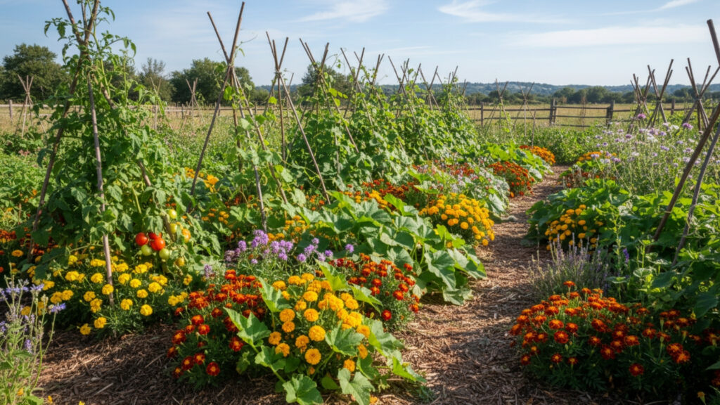 Companion Planting with Marigolds for Better Growth
