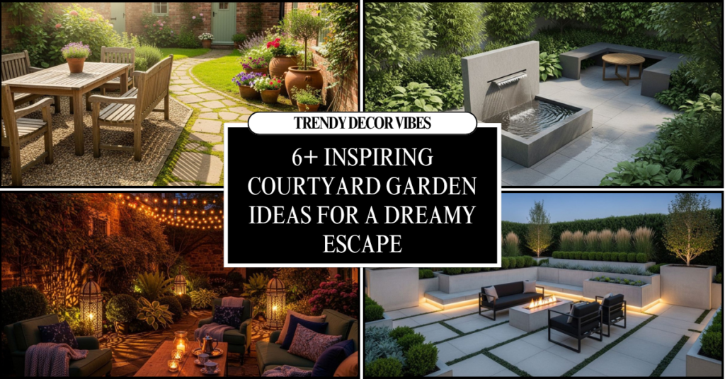 courtyard garden ideas