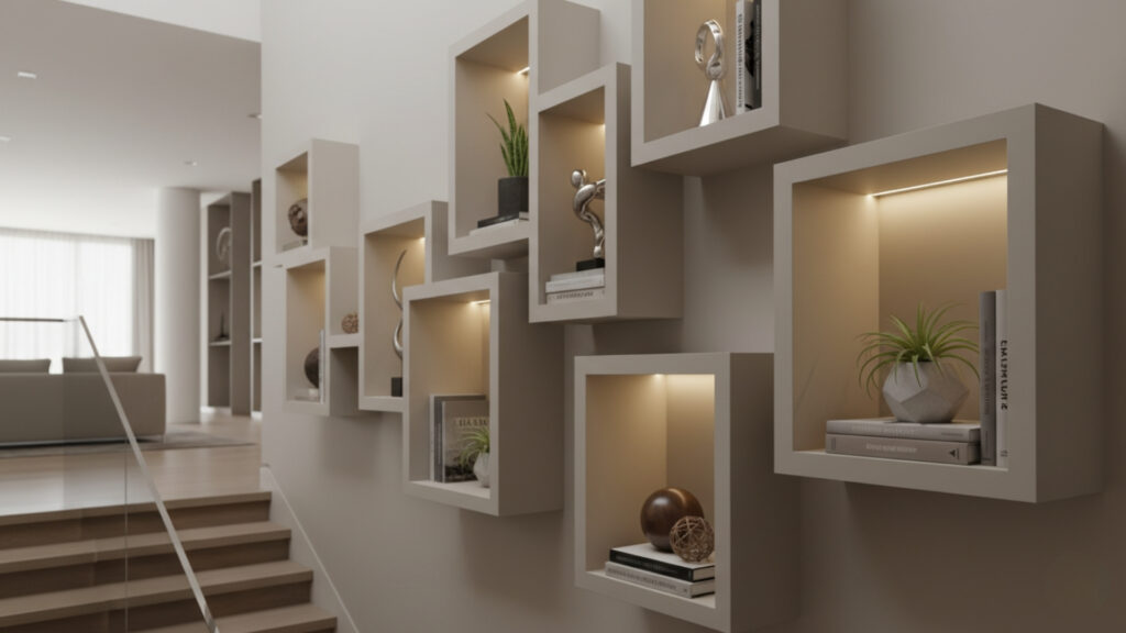 Create Open Cubes or Niche Shelves