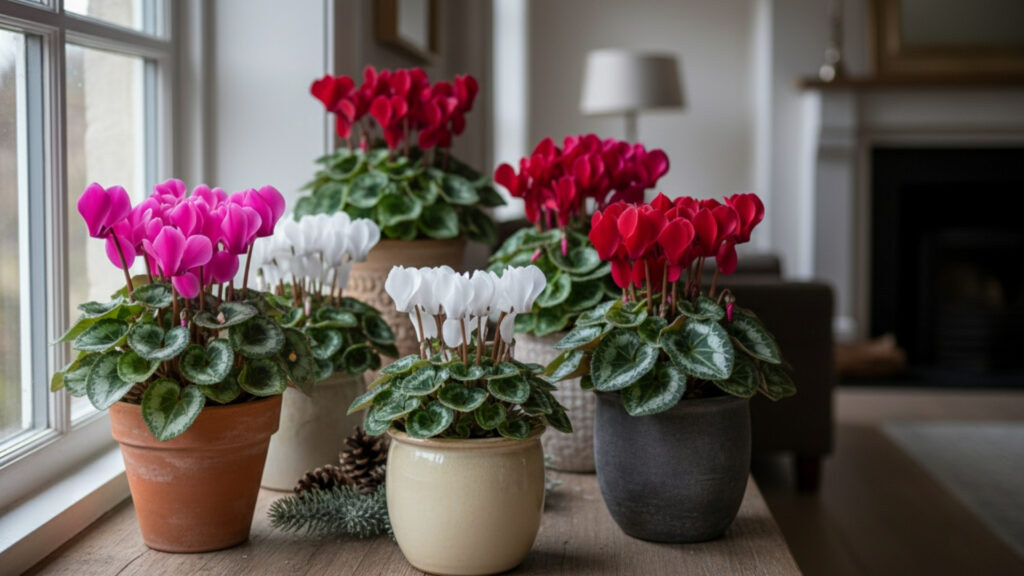 Cyclamen for Indoor and Container Winter Elegance