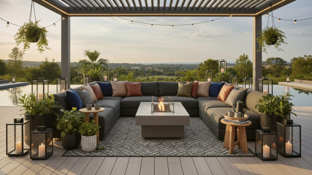 Decorative Accessories to Elevate Modern Outdoor Spaces