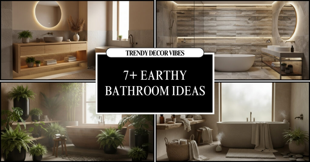 earthy bathroom ideas