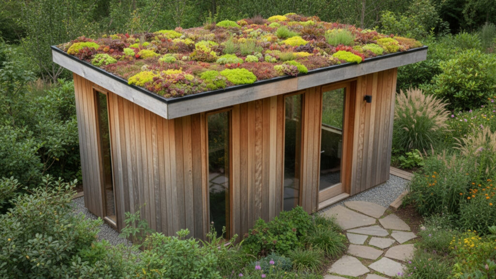 Green Roof Sheds for Eco-Friendly and Stylish Appeal