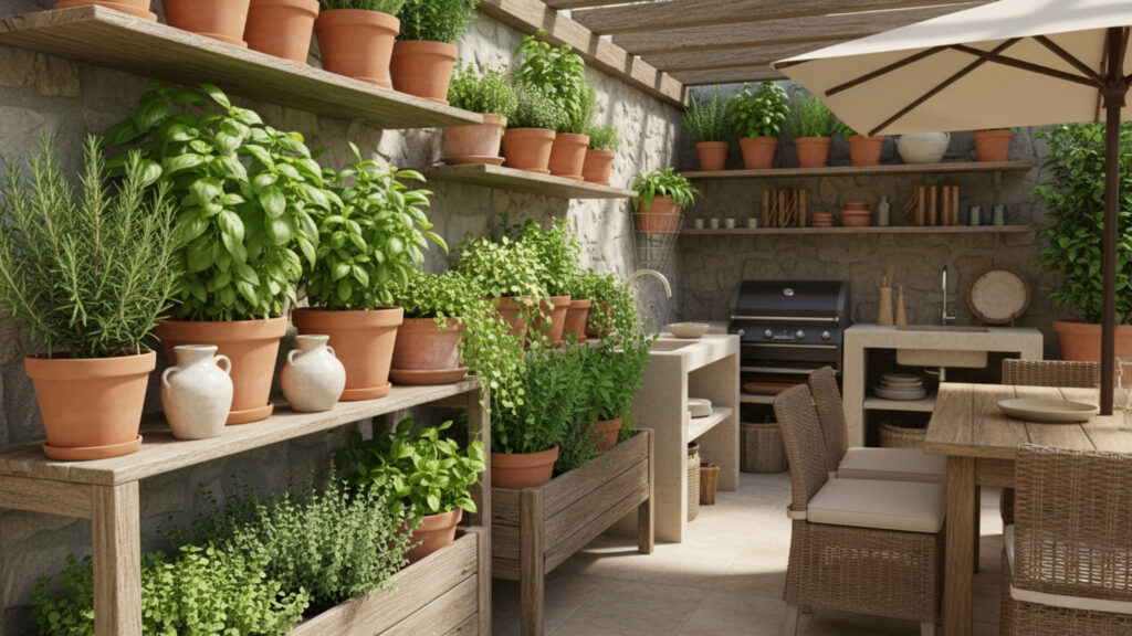 Herb Gardens for Functional and Decorative Greenery