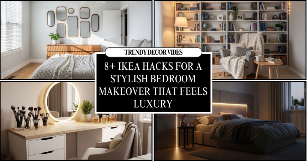 Ikea hacks for a stylish bedroom makeover