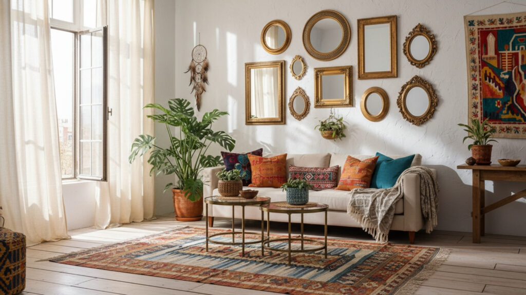 Incorporate Mirrors and Reflective Surfaces to Open the Space