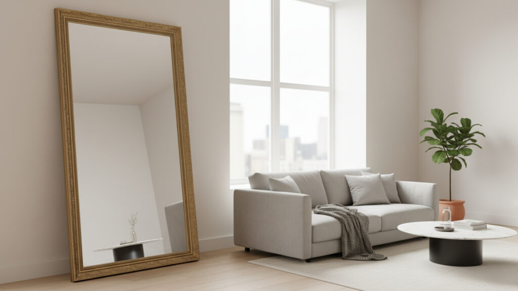 Incorporate Mirrors to Enhance Light and Space