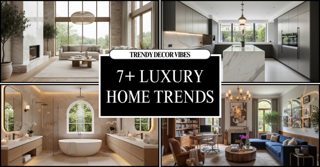 Luxury Home Trends Shaping Modern Elegant Living Spaces