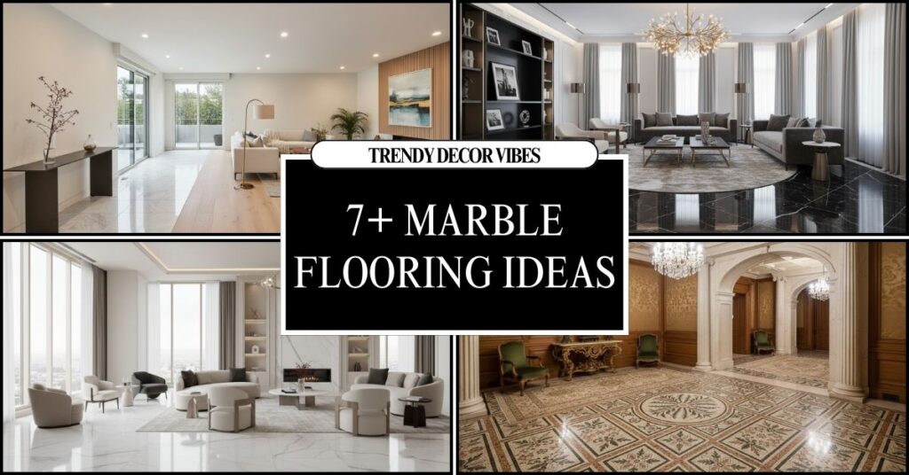 Marble Flooring Ideas to Create a Luxurious Home Interior