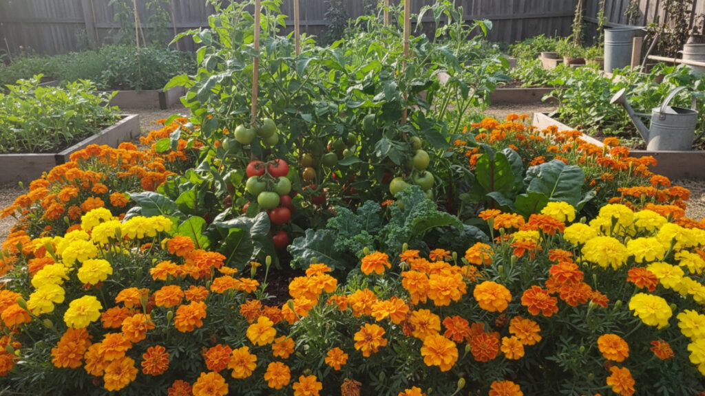 Marigolds Repel Harmful Garden Insects Naturally