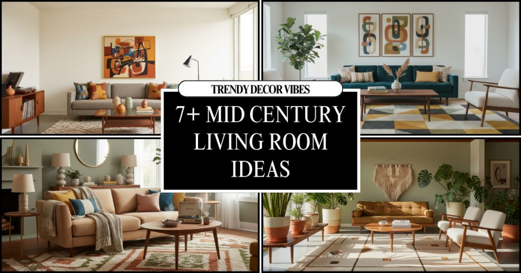 mid century living room ideas