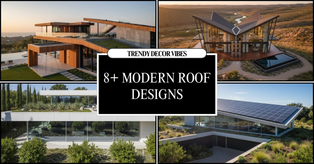 modern roof designs