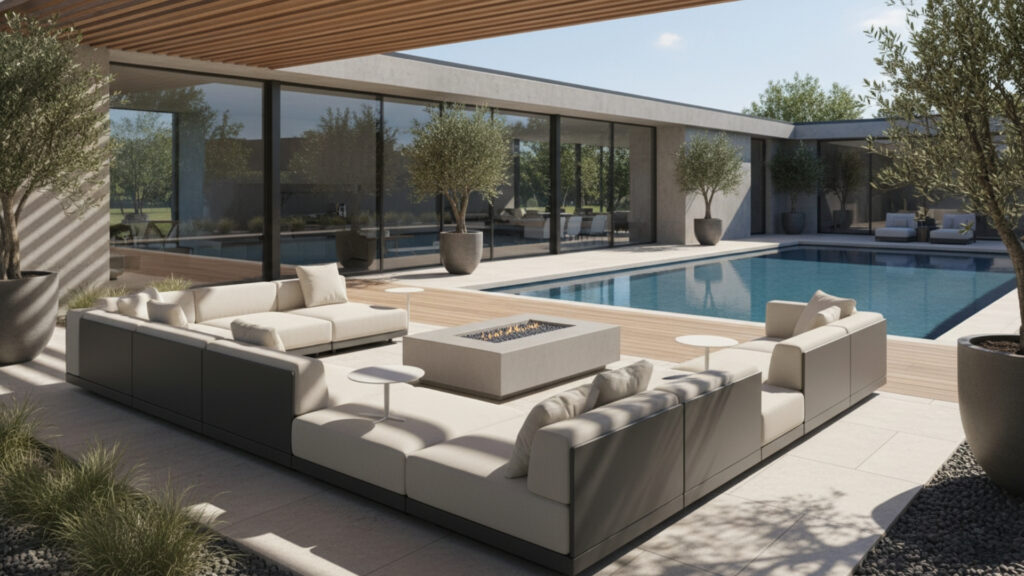 Modular Sectionals for Flexible Outdoor Living
