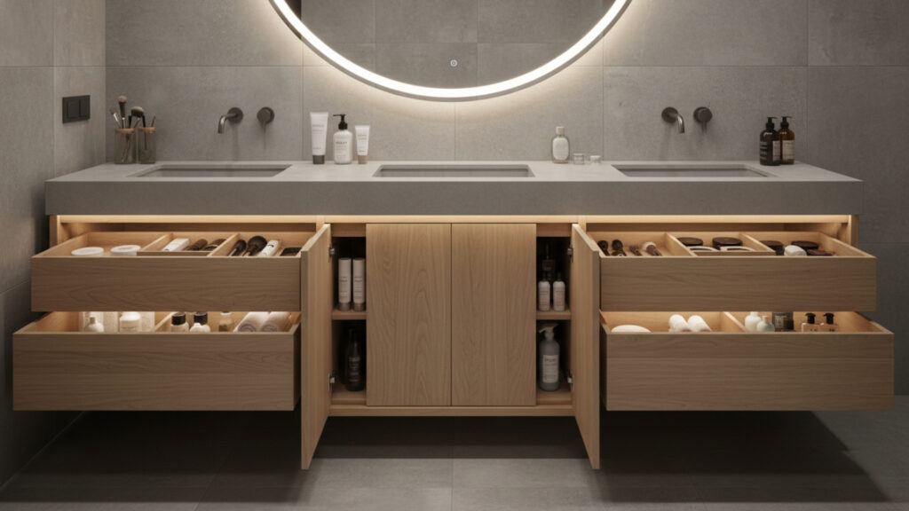 Multi-Storage Vanity Designs for Maximum Organization