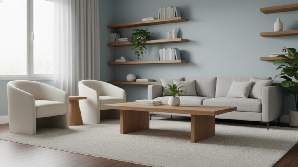 Natural Wood Elements for Warmth and Balance