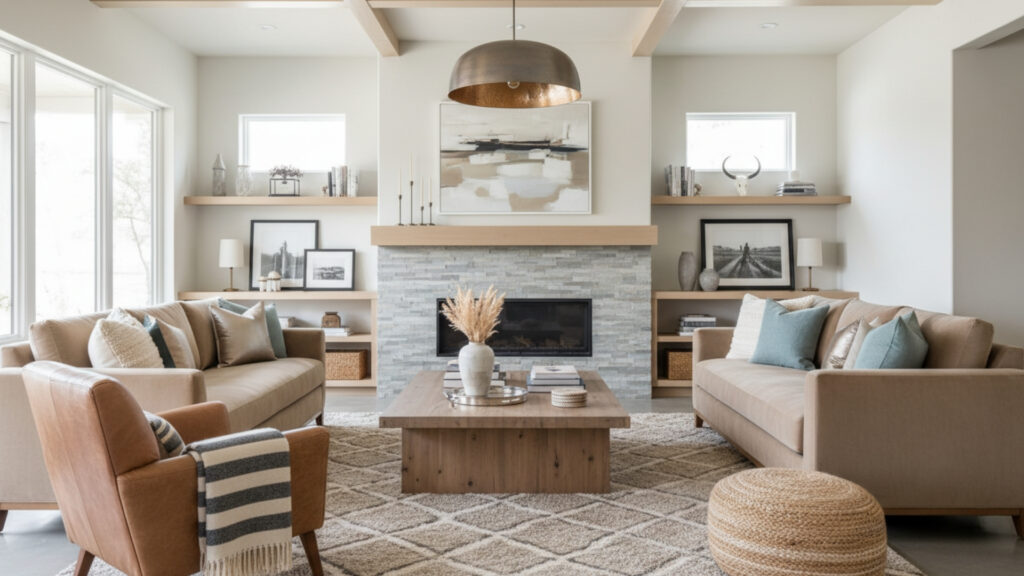 Neutral Color Palettes with Soft Accents for a Timeless Look