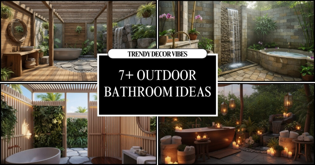 outdoor bathroom ideas