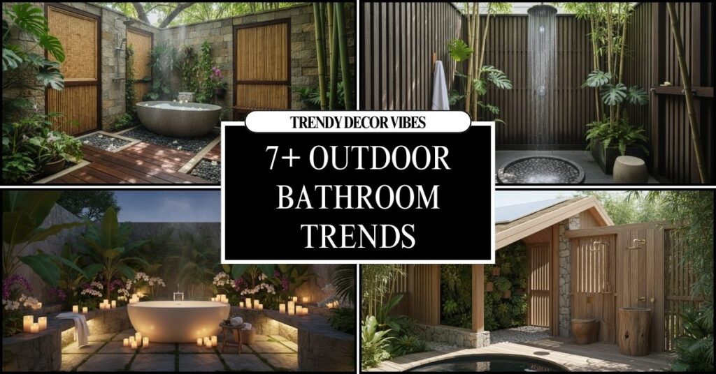 Outdoor Bathroom Trends Transforming Modern Outdoor Living