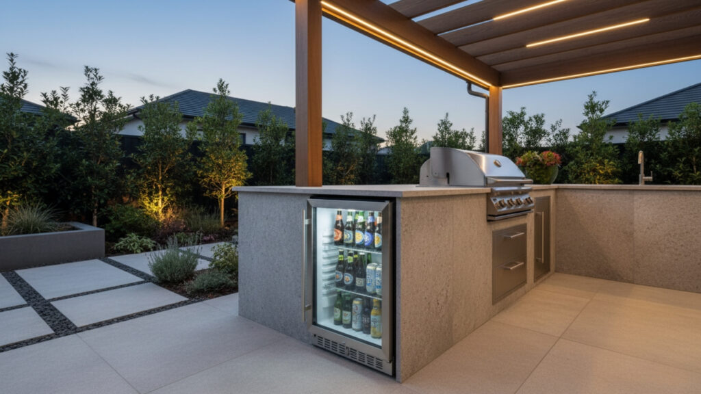 Outdoor Refrigeration for Fresh Ingredients and Drinks
