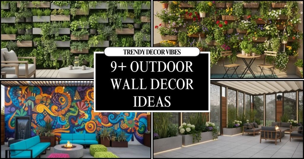 Outdoor Wall Decor Ideas to Elevate Your Exterior Style