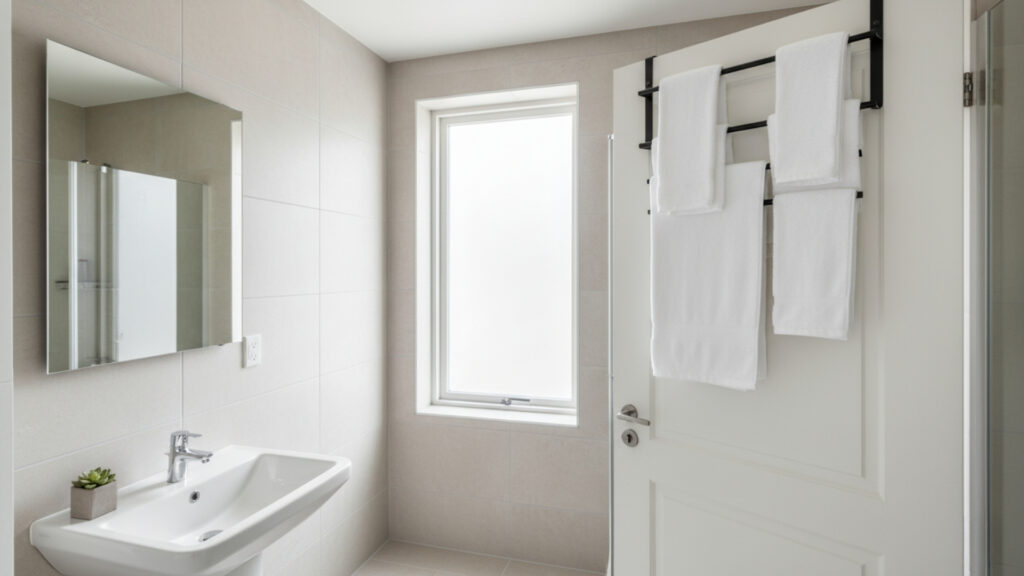 Over the Door Towel Racks for Space Saving