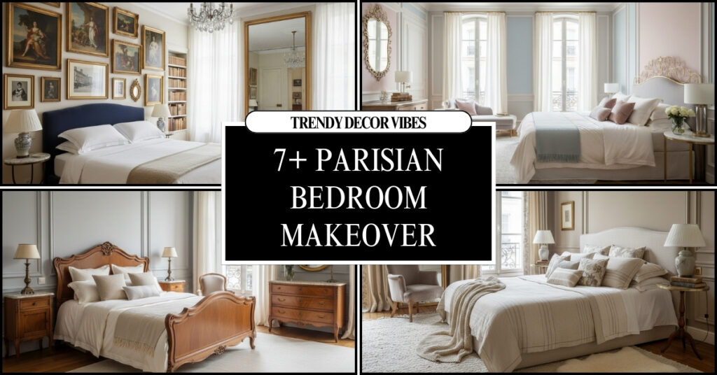 parisian bedroom makeover