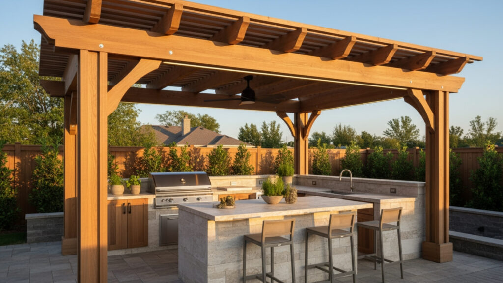 Pergolas and Shade Structures for Comfort