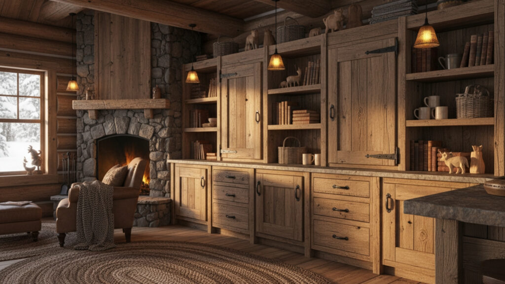 Practical Rustic Storage Solutions