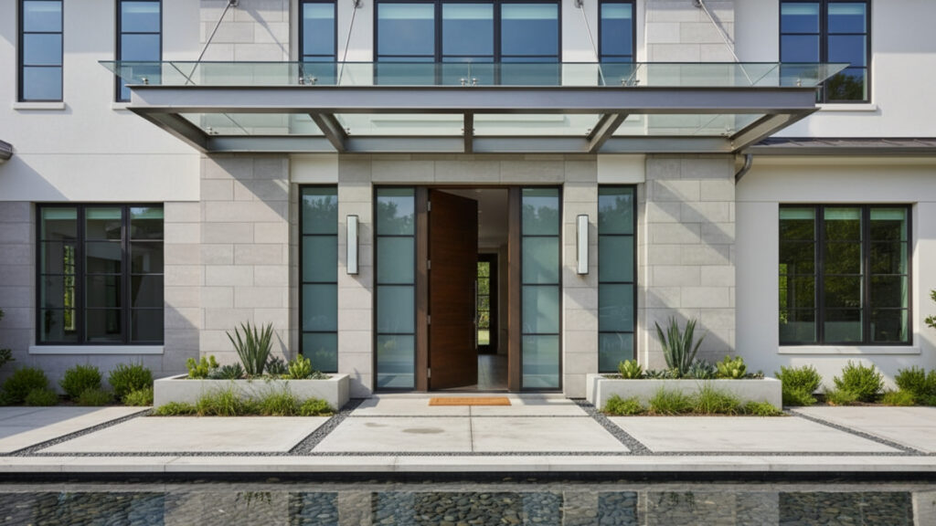 Retractable Metal Porch Awnings for Flexible Shade