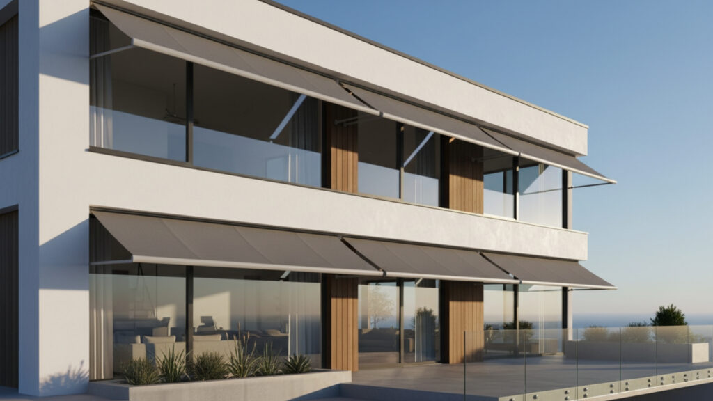 Retractable Window Awnings for Flexible Shade Control