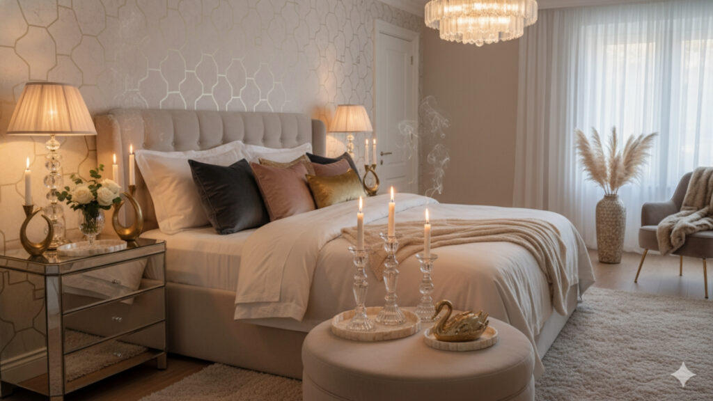 Scented Candles and Decorative Pieces for Final Touches