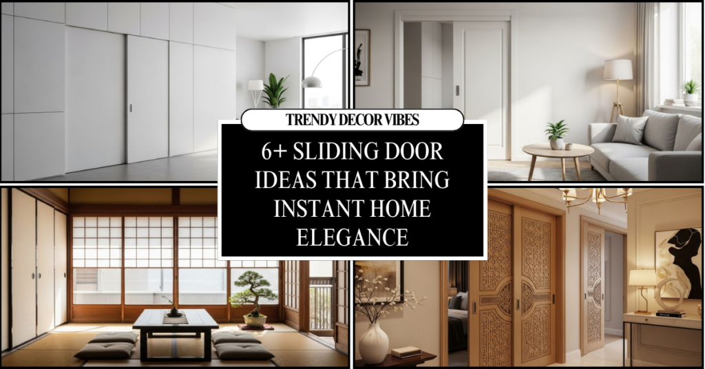 sliding door ideas