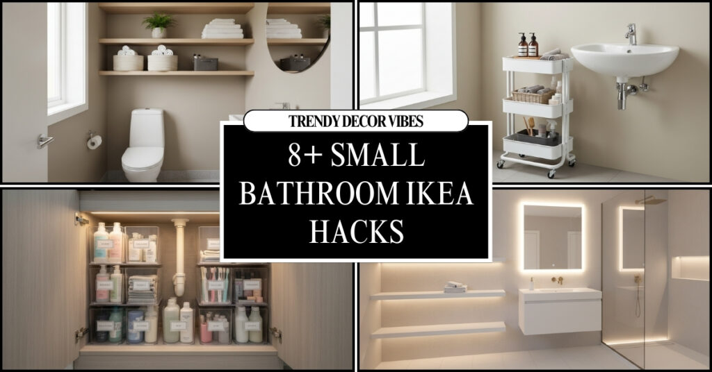 small bathroom ikea hacks